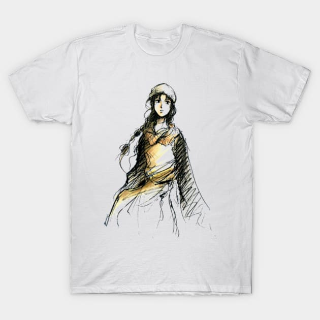 Shenmue - Shenhua Sketch T-Shirt by Gekidami